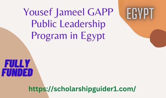 Yousef Jameel GAPP Public Leadership Program in Egypt