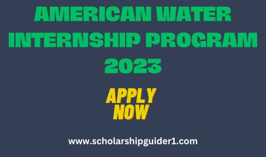 American Water Internship Program 2023
