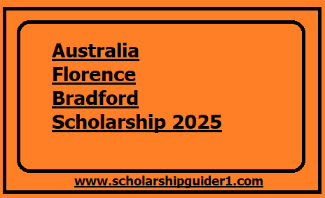 Australia Florence Bradford Scholarship 2025